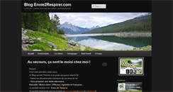 Desktop Screenshot of envie-de-respirer.com